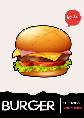 Fast Food Burger