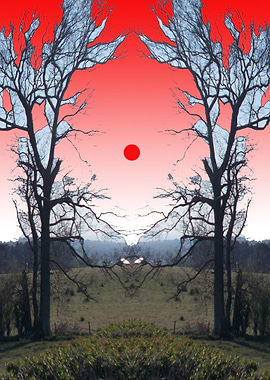Red sun