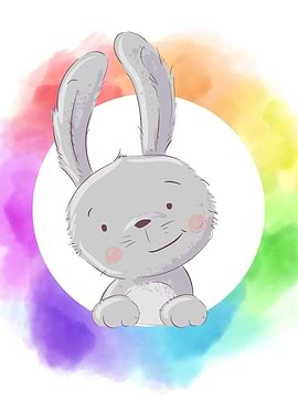 Nursery Baby Rabbit Bunny