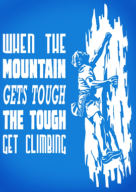 The mountain gets tough