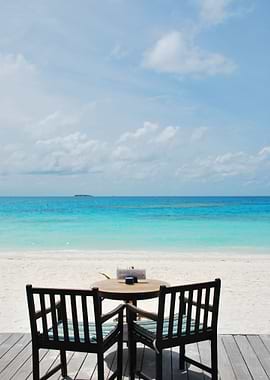 Beautiful Beach Bar View I