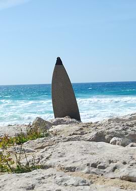 Surfboard At The Beach