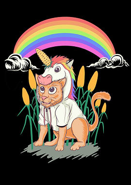cat unicorn