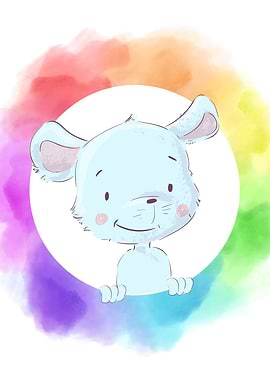 Nursery Baby Mouse Cute