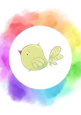 Nursery Baby Bird Cute