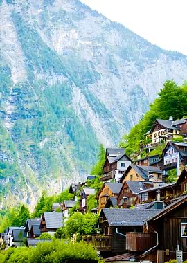 Landscape View In Austria