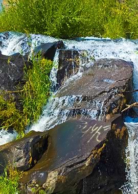 Rock Waterfall Picture