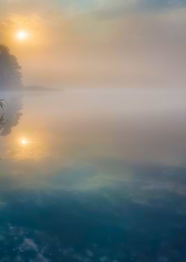 Sunrise Over Summer Lake