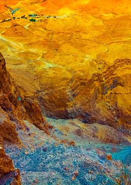 View Of The Judean Desert