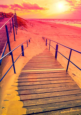 Stairway To The Sandy Beac