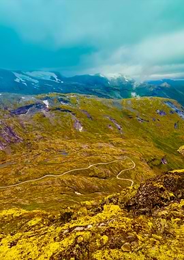 Top View From Mountain Dal