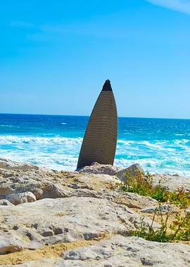 Surfboard At The Beach