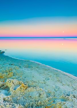 Beautiful Seascape Of Bay