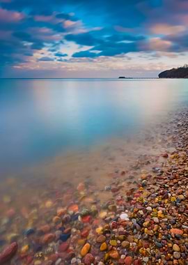 Rocky Shore Of Sea Long Ex