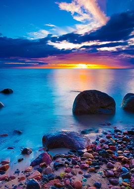 Beautiful Rocky Sea Shore