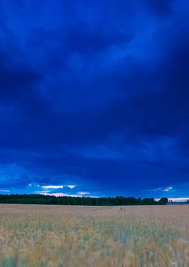 Dark Stormy Clouds Over Co