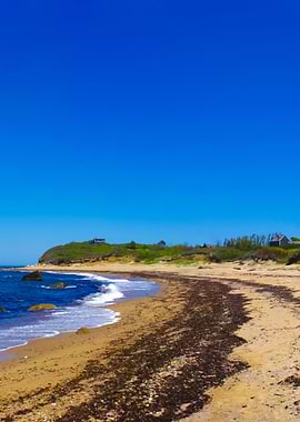 Block Island Beach Panoram