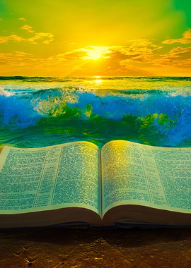 Sunrise At The Ocean With