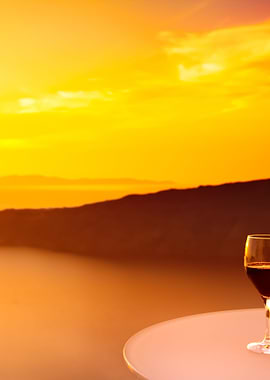 Red Wine Sunset
