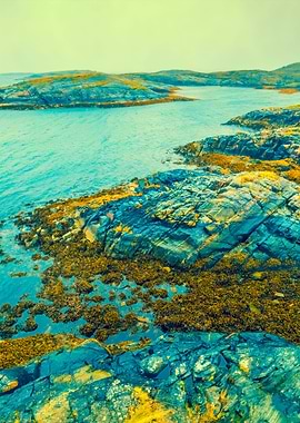 Rocky Beach Atlantic Shore