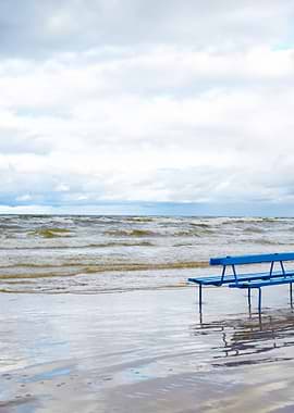 Bench On The Beach