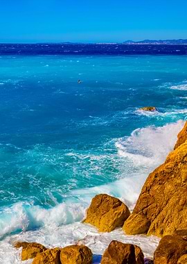 Rocky Seashore Cote DAzur