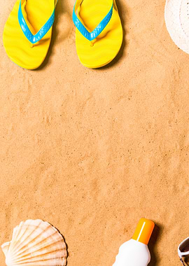 Summer Vacation Compositio