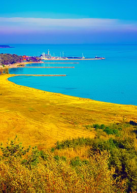 Panoramic View Of Nida Lit