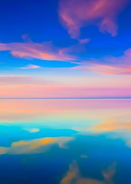 Open Baltic Sea At The Sun