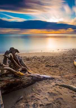 Rocky Baltic Sea Shore