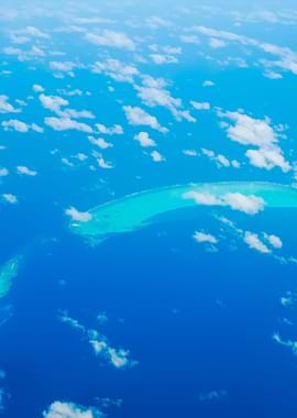 View On Maldives Island Fr