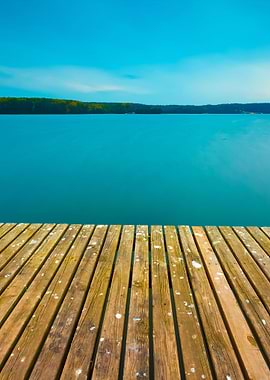 Wooden Jetty On City Beach