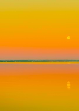 Wane Over Sea Moon Over Ba