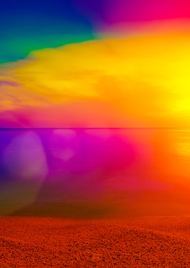 Beautiful Colorful Sunset