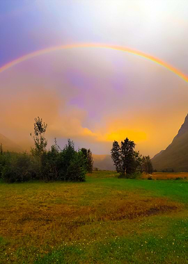Rainbow After Rain Over Mo