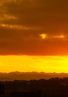 Layer Of Mountains And Mis