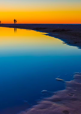 Beautiful Sunset Over Balt