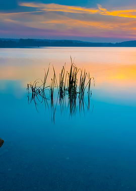 Beautiful Lake Sunrise Lan