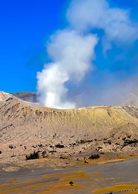 Volcano Bromo At Sunrise