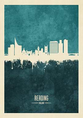 Reading England Skyline