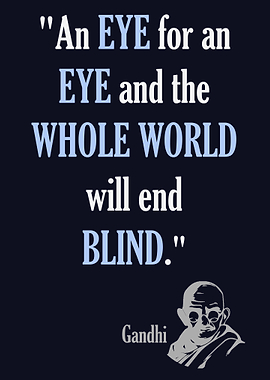 Gandhi Blind