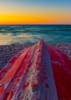 Baltic Sea Shore And Boat