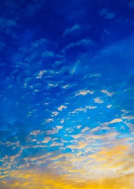 A Beautiful Sunset Sky