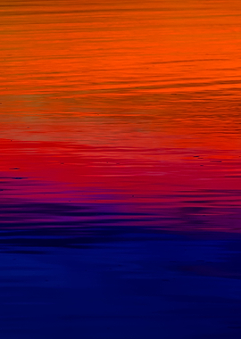 Colorful Sunrise On A Lake
