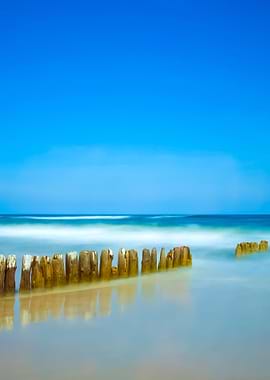 Baltic Seascape With Break