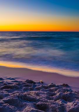 Beautiful Sunset Over Balt