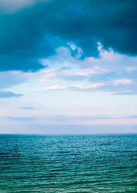 Sea And Storm Clouds