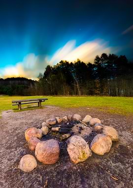 Landscape With Outdoor Fir
