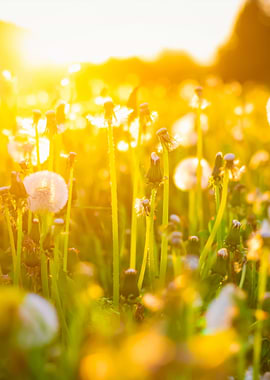 Green Summer Meadow With D