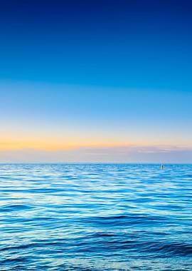 Open Baltic Sea At The Sun